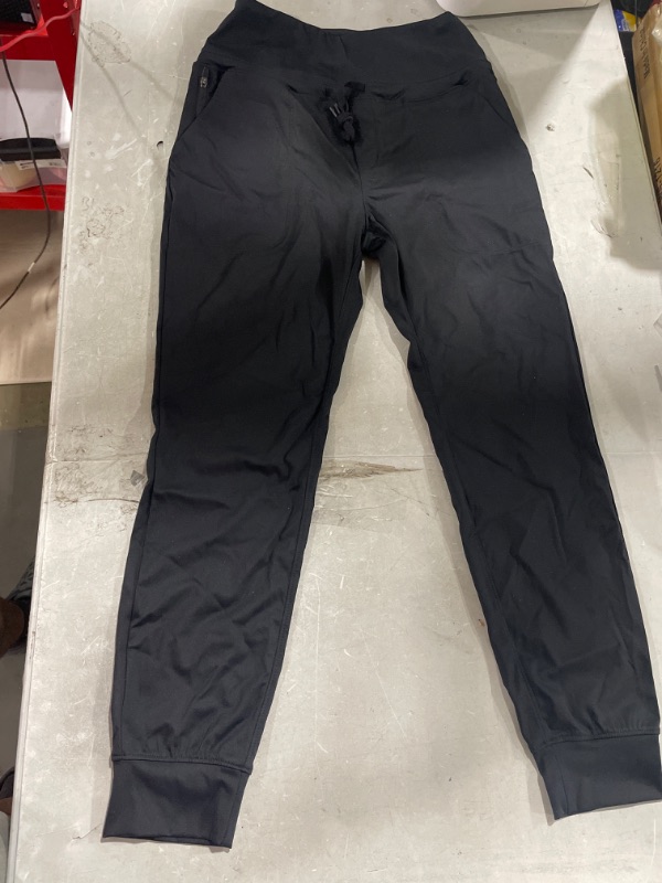 Photo 1 of BLACK HIGH WAISTED WORK OUT PANTS - SIZE SMALL 