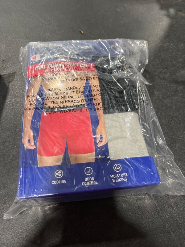 Photo 1 of Champion Men's Cotton Stretch Boxer Brief CANBBG - size xl