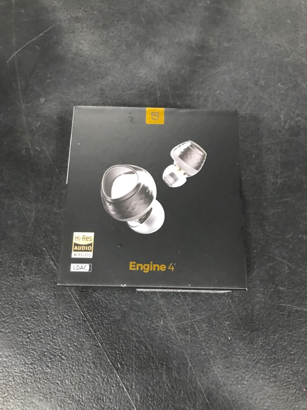 Photo 2 of SoundPEATS Engine4 Wireless Earbuds, Hi-Res Bluetooth 5.3 Earbuds with LDAC, Coaxial Dual Dynamic Drivers for Stereo Sound, 70 ms Low Latency, Dual Device Connection, Total 43 Hrs, IPX4, App Control