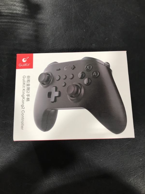 Photo 2 of GuliKit Kingkong 2 Wireless Bluetooth Controller,No Stick Drift for NS Switch, Windows PC,MacOS,Android,iOS,Gamepad with Joysticks,Self-learning function,Multiple patents