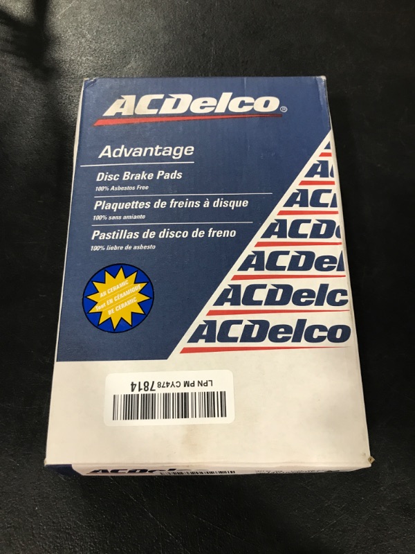 Photo 2 of ACDelco Silver 14D1844CH Ceramic Front Disc Brake Pad Set