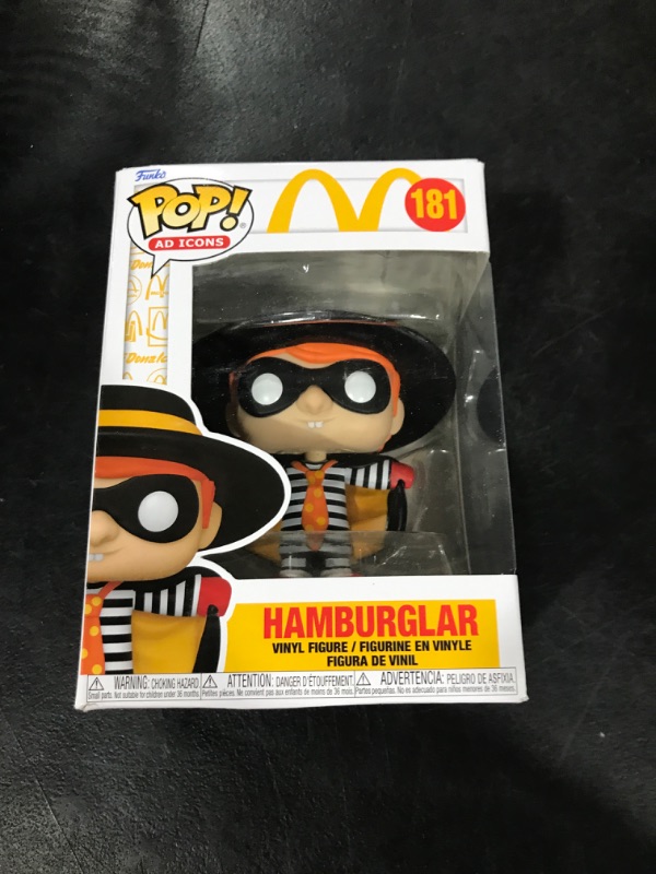 Photo 2 of Funko Pop! Ad Icons: McDonald's - Hamburglar