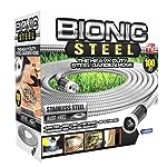 Photo 1 of 100 FT Bionic Steel 304 Stainless Steel Metal Garden Hose - Lightweight, Kink-Free, and Stronger Than Ever, Durable and Easy to Use