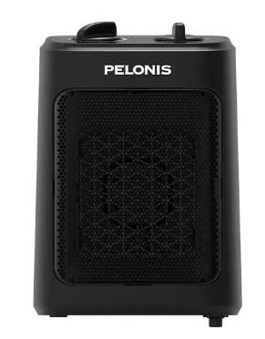 Photo 1 of 1500-Watt 9 in. Electric Personal Ceramic Space Heater with Thermostat
