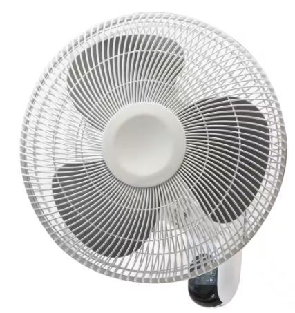 Photo 1 of 16 in. Indoor Wall Mount Fan with Remote
