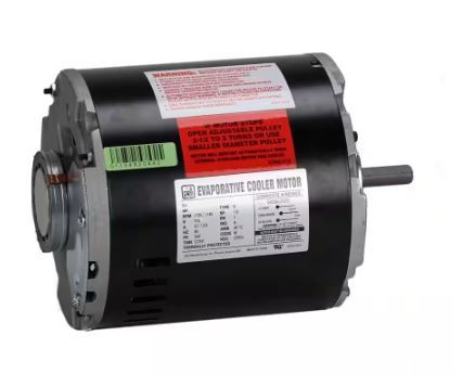 Photo 1 of 2-Speed 1/2 HP Evaporative Cooler Motor
