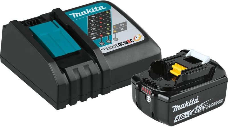 Photo 1 of Makita BL1840BDC1 18V LXT® Lithium-Ion Battery and Charger Starter Pack (4.0Ah)

