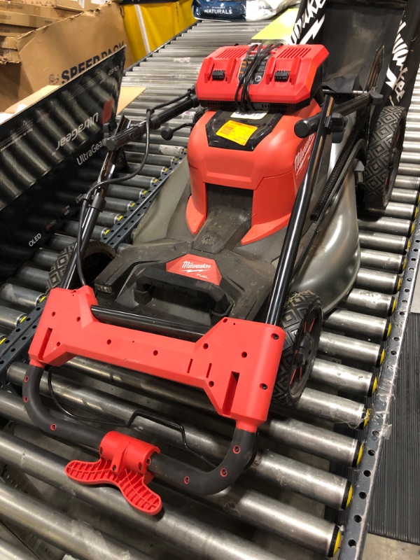 Photo 2 of M18 FUEL Brushless Cordless 21 in. Walk Behind Dual Battery Self-Propelled Mower w/(2) 12.0Ah Battery and Rapid Charger
