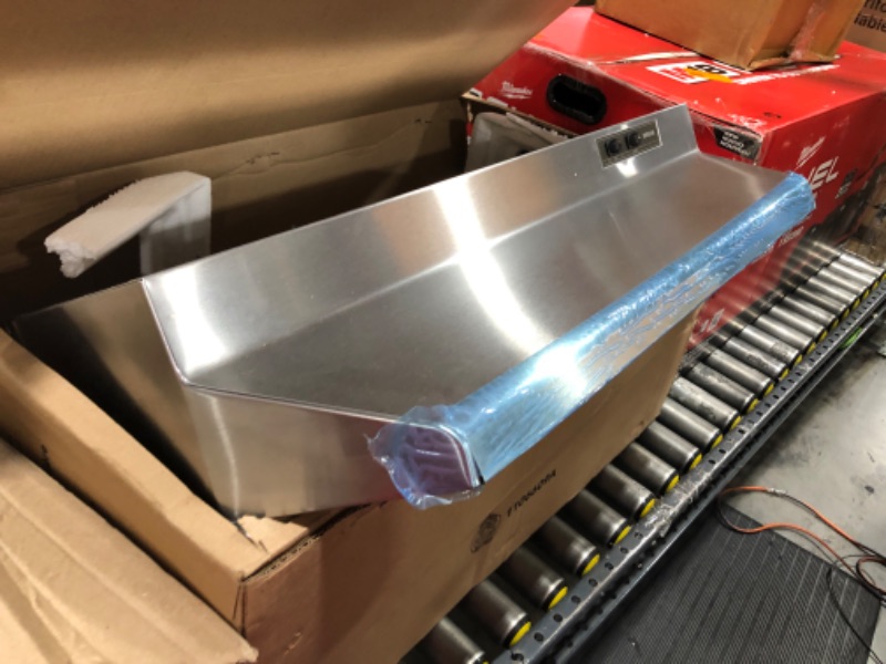 Photo 3 of 40000 Series 30 in. 210 Max Blower CFM Ducted Under-Cabinet Range Hood with Light in Stainless Steel
