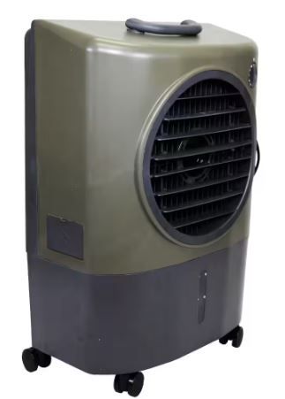 Photo 1 of 1,300 CFM 2-Speed Portable Evaporative Cooler (Swamp Cooler) for 500 sq. ft. in Green
