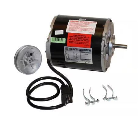 Photo 1 of 2-Speed 1/2 HP Evaporative Cooler Motor Kit
