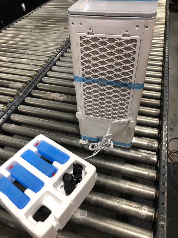 Photo 1 of 130 CFM 3-speed Settings 3-in-1 Portable Evaporative Cooler Air Cooler for 100 sq. ft. with Humidifier
