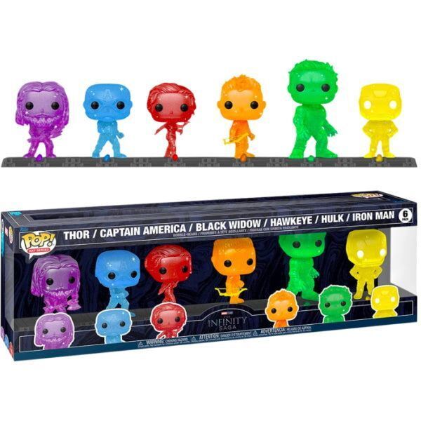 Photo 1 of  Funko POP! Artist Series: Marvel Infinity Saga - The Avengers 6 Pack