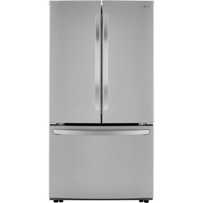 Photo 1 of LG 28.7-cu ft French Door Refrigerator with Ice Maker (Stainless Steel) ENERGY STAR