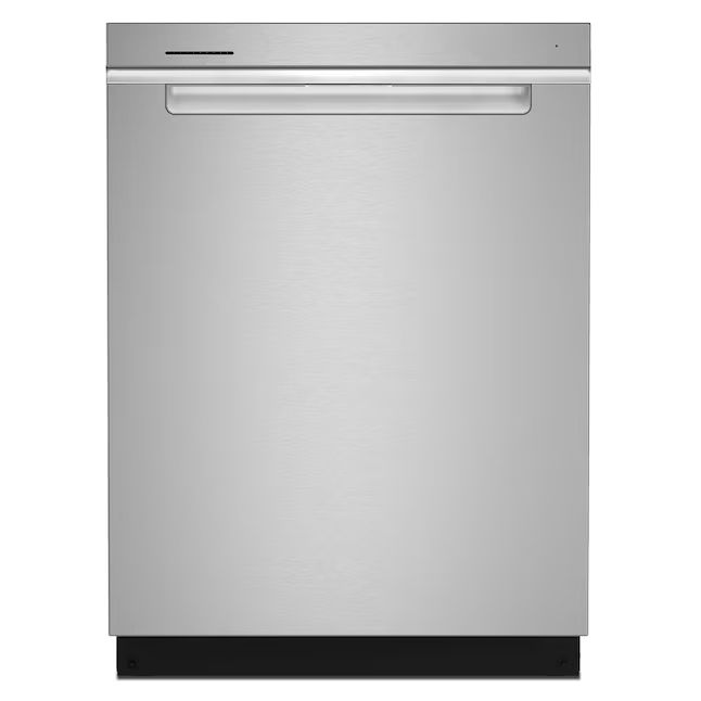 Photo 1 of Whirlpool Top Control 24-in Built-In Dishwasher With Third Rack (Fingerprint Resistant Stainless Steel), 47-dBA