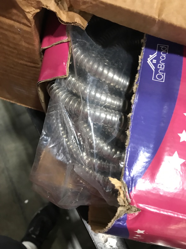 Photo 1 of 100ft Garden Hose Made by Metal with Super Tough and Soft Water Hose, Household Stainless Steel Hose, Durable Metal Hose with Adjustable Nozzle, No Kinks and Tangles, Easy to Store with Storage Strap Garden Hose 100ft