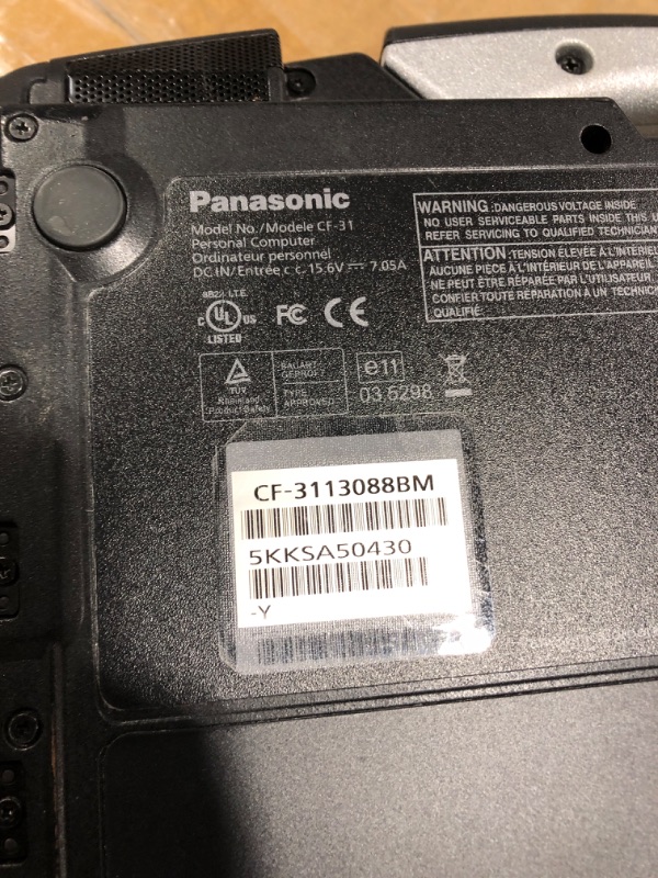 Photo 5 of Panasonic Toughbook 31, CF-31 MK4 - 13.1" Intel Core i5-3340M, Windows 10 Pro