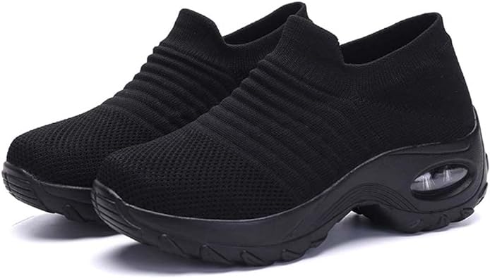 Photo 1 of Cenim Walking Shoes for Women Sock Sneakers Air Cushion Athletic Shoes Breathable Mesh Casual Work Nursing Shoes SIZE 9.5