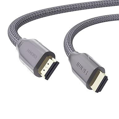 Photo 1 of BOMENYA 8K HDMI Cable 3.9FT/1.2M, 4K@120Hz/8K@60Hz High-Speed 60HZ 48Gbps Braided HDMI Cable-Compatible with HDMI 2.1, High Speed with Ethernet, Blu-ray/PS5/Xbox Series X/Switch
