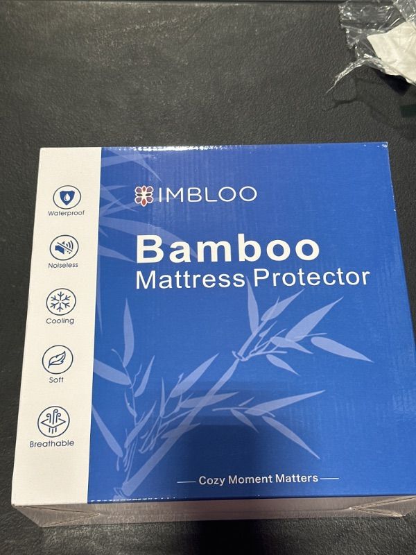 Photo 2 of  KING Waterproof Mattress Protector Bamboo Cooling 