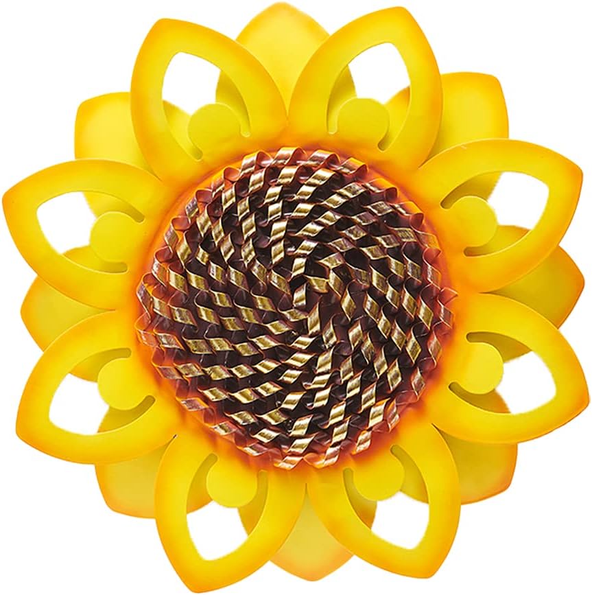 Photo 1 of 
Sunflower Metal Flowers Wall Decor Metal Art,Decorations Hanging for Indoor Outdoor Home