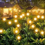 Photo 1 of 
Tepaken Solar Garden Lights for Outside New Upgraded 2Pack 16 LED Solar Powered Firefly Lights Outdoor Waterproof Vibrant Garden Lights for Patio Pathway.