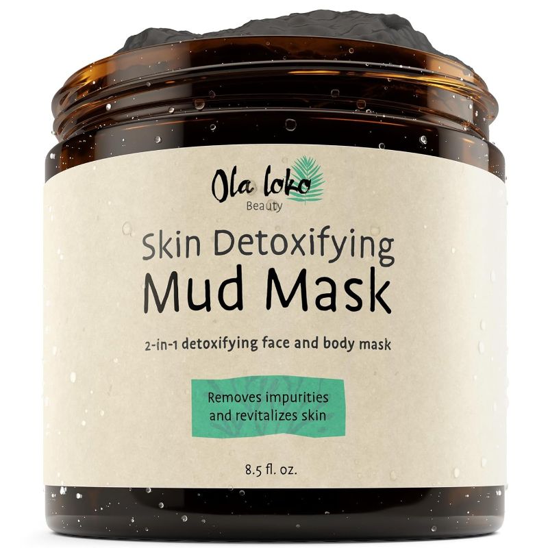 Photo 1 of 
Pure Clay Mud Mask, Clay Mask for Face and Skin, Detox Mask Skin Care, Exfoliating Face Mask, Deeply Cleans And Purify Pores For Clear And Glowing Skin,