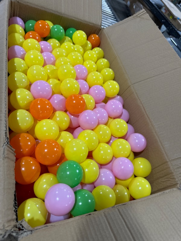 Photo 2 of Click N' Play Phthalate Free & BPA Free, Crush Proof Ball Pit Balls, Bulk 1000 pack