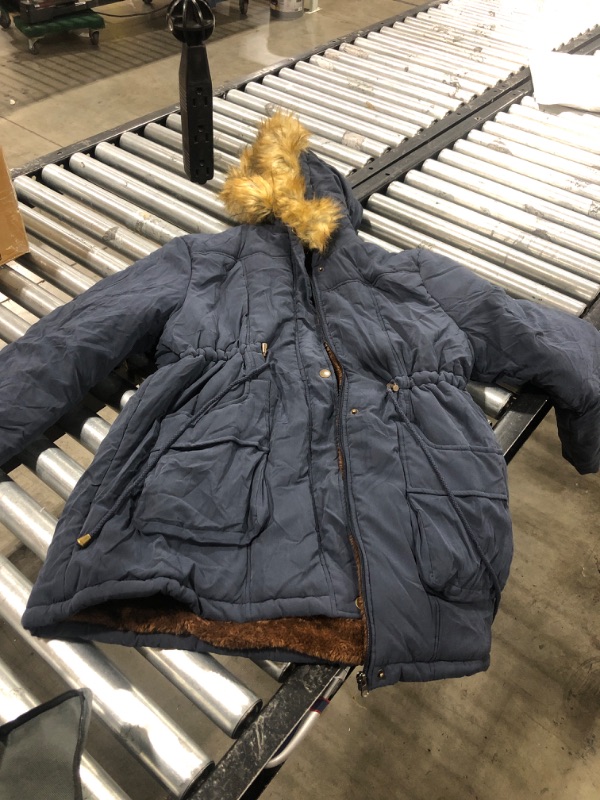 Photo 1 of BLUE WOMENS WINTER JACKET (SIZE XL)