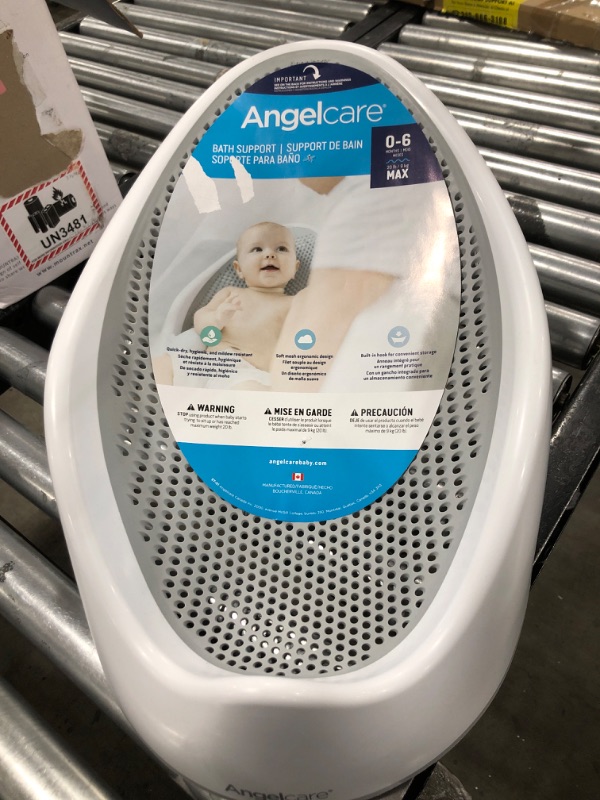 Photo 2 of Angelcare Baby Bath Support (Grey) | Ideal for Babies Less than 6 Months Old