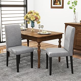 Photo 1 of 2PCS DINING ROOM CHAIRS- GREY