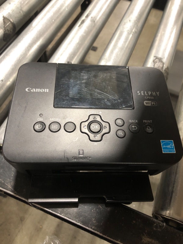 Photo 2 of Canon SELPHY CP1300 Compact Photo Printer (Black) with WiFi w/ 2X Color Ink and Paper Set