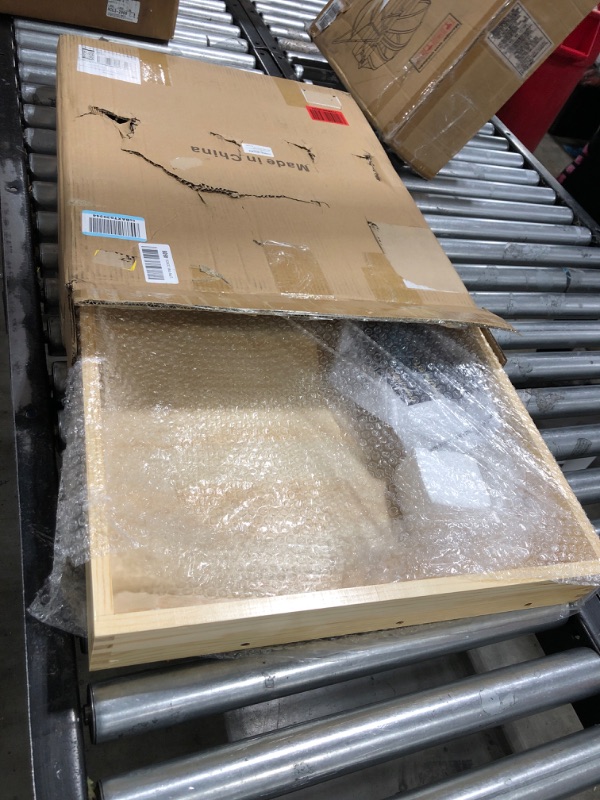 Photo 1 of Mulush Pull Out Cabinet Drawer, 26”W x 21”D Soft Close Slide Out Wood Drawer Storage Organizer for Kitchen, Requires At Least 26.5” Cabinet Opening, Finished, Bottom Assembly