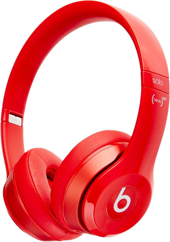 Photo 1 of Beats Solo 2 Wireless On-Ear Headphone - Red (Renewed)