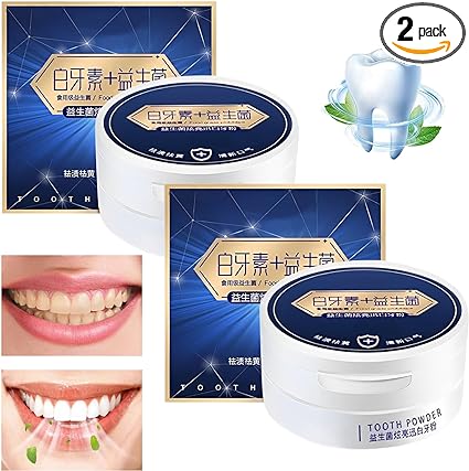 Photo 1 of 2PCS Miyanxi Tooth Powder, Teeth Whitening, Miyanxi Teeth Whitening Powder for Tooth Whitening, Tooth Whitening Effective Remover Stains from Coffee, Yellow Teeth. 