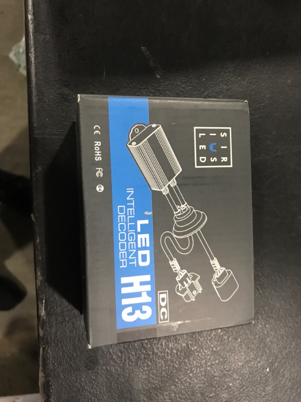 Photo 1 of SIR IUS LED H13 LED Canbus Decoder fix Headlight bulb on and off flickering problem adapter size pack of 2