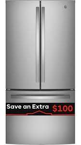 Photo 1 of GE 24.8-cu ft French Door Refrigerator with Ice Maker (Stainless Steel) ENERGY STAR
