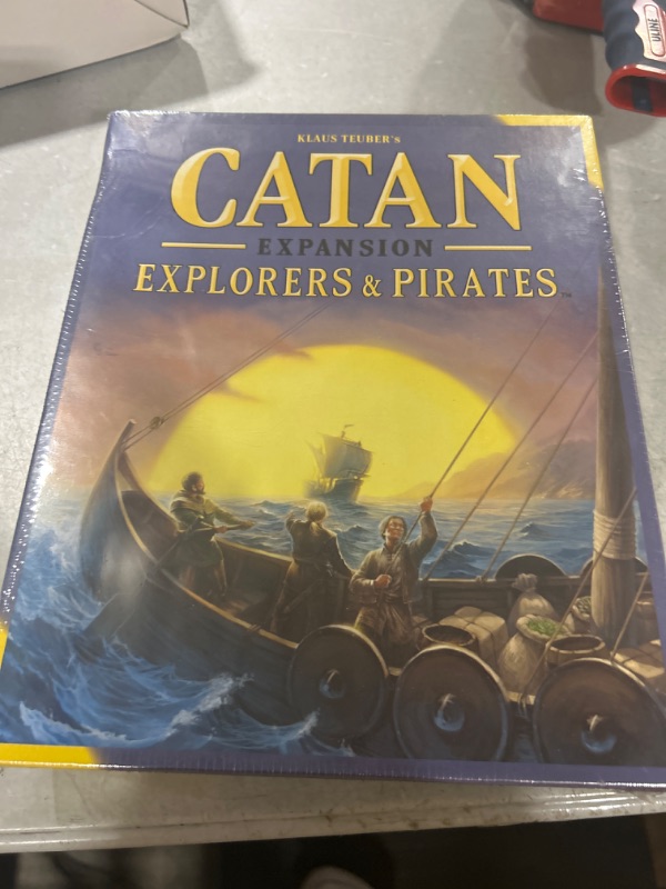 Photo 2 of Catan Explorers and Pirates Board Game Expansion | Board Game for Adults and Family | Adventure Board Game | Ages 12+ | for 3 to 4 Players | Average Playtime 90 Minutes | Made by Catan Studio