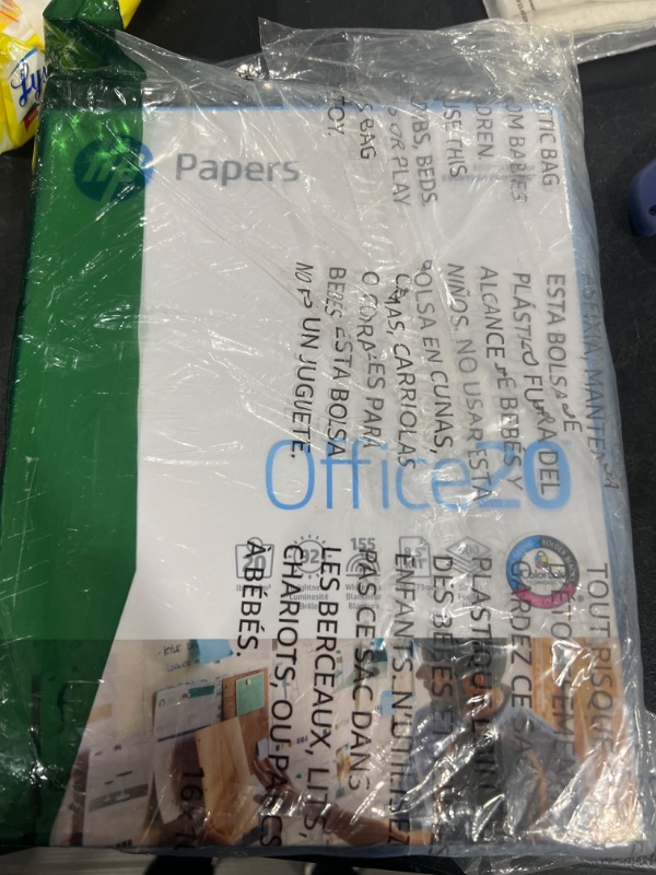 Photo 2 of HP Printer Paper | 8.5 x 11 Paper | Office 20 lb | 1 Ream - 500 Sheets | 92 Bright | Made in USA - FSC Certified | 172160R