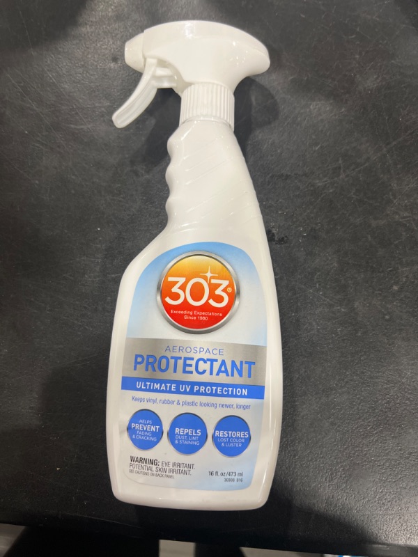 Photo 2 of 303 Aerospace Protectant – UV Protection – Repels Dust, Dirt, & Staining – Smooth Matte Finish – Restores Like-New Appearance – 16 Fl. Oz. (30308CSR-6PK) 16 Fl. oz. (Pack of 6)