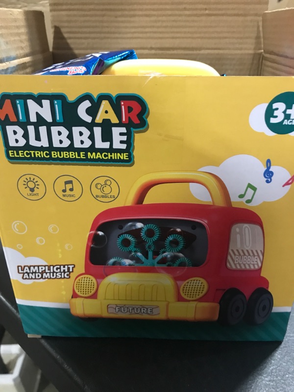 Photo 1 of bubble machine car 