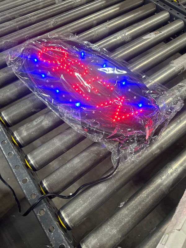 Photo 1 of Open LED Sign, Ultra Bright LED Business Open Sign, Advertisement Board High Visibility Electric Display Sign,18.9x8.3inch Two Modes Flashing&Steady Light for Business,Walls,Window,Shop,Bar,Hotel