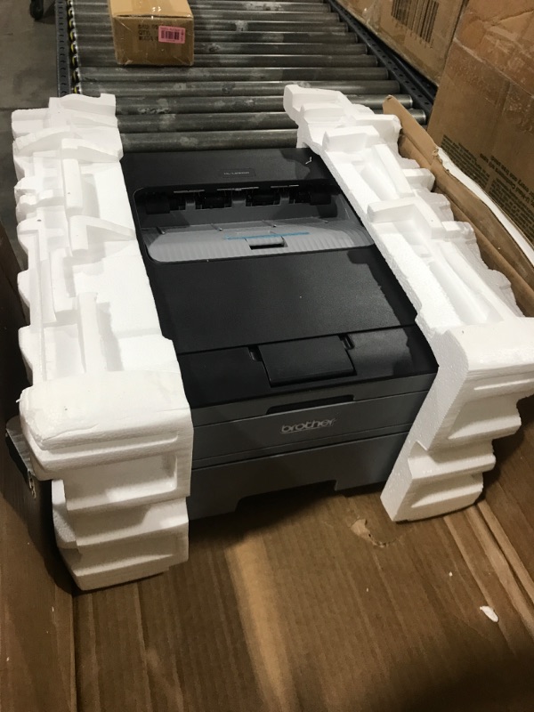 Photo 2 of Brother HLL2305W Compact Mono Laser Single Function Printer with Wireless and Mobile Device Printing (RHLL2305W) (Renewed)