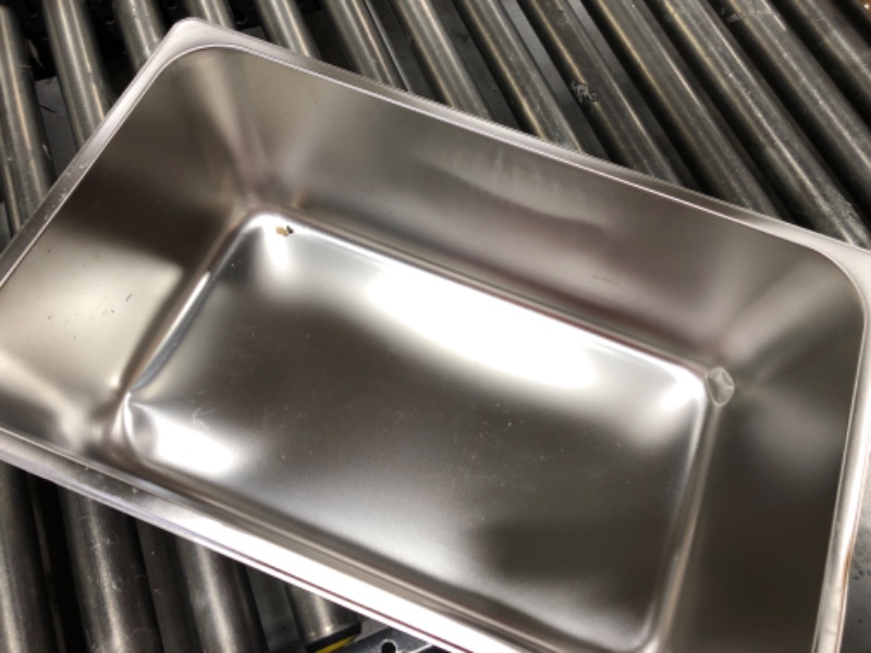 Photo 2 of 13 X 21 X 8 INCHES METAL SERVING TRAY