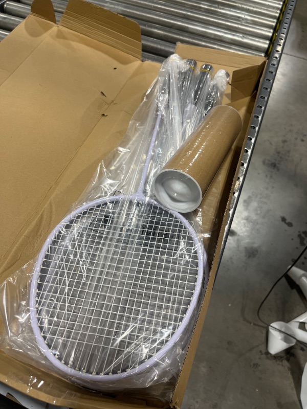 Photo 1 of AboveGenius Badminton Rackets Set of 4 for Outdoor Backyard Games, Including 4 Rackets, 6 Nylon Badminton Shuttlecocks, Lightweight Badminton Racquets for Beginners