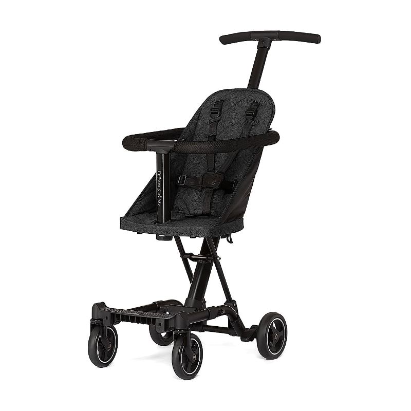 Photo 1 of  Dream On Me Lightweight and Compact Coast Rider Stroller with One Hand Easy Fold, Adjustable Handles and Soft Ride Wheels, Black 