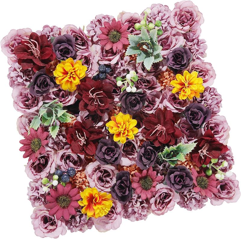 Photo 1 of 
wtynmrr2 Artificial Flowers, 75pcs Fake Flowers Small Artificial Flowers Silk Flowers for Wedding Bouquet Flowers,Bridal Shower, Party Tables Decorations