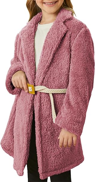 Photo 1 of 14 blibean Girl Sherpa Fleece Belt 