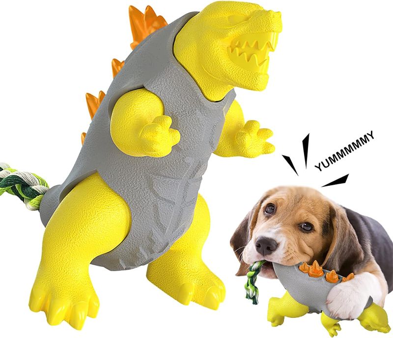 Photo 1 of 
HGKL Dog Toys for Aggressive Chewers, Tough Durable Food Grade TPR and Nylon Chew Toys, Indestructible Chewers Toys for Large Medium Breed Dogs, Dog Teeth