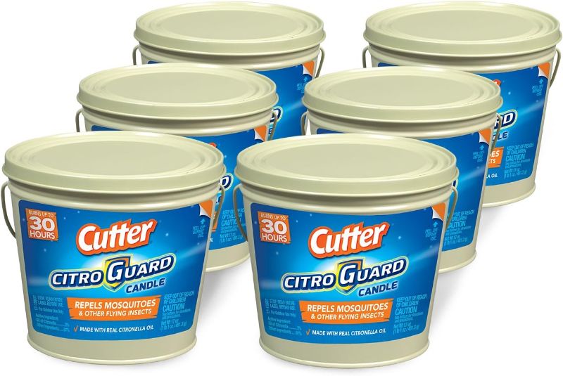 Photo 1 of 
Cutter 95783-1 Camping-Candles, pack of 6, tan